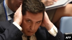 Заместитель представителя России при ООН Владимир Сафронков