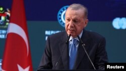 Президент Туреччини Реджеп Таїп Ердоган. 11 лютого 2025 року