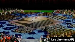 Момент церемонії закриття Олімпійських ігор у Токіо, 8 серпня 2021 року