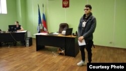 Дмитрий Литвин в зале суда