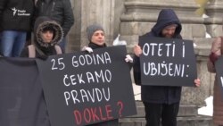 На акції у Белграді згадали масове вбивство у місті Стрпчі (відео) На акції у Белграді згадали масове вбивство у місті Стрпчі (відео)