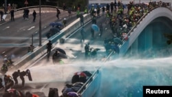 Сутички під час протестів у Гонконгу, 15 вересня 2019 року