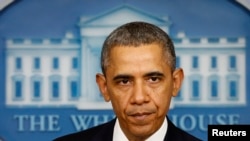 На снимке: президент США Барак Обама