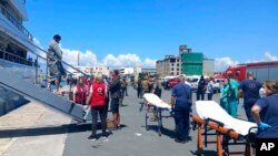 Рятувальна операція в одному з грецьких портів, 14 червня 2023 року