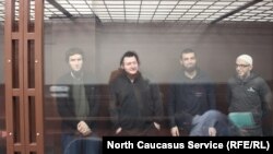 Галаев, Алиев, Беков, Цицкиев в Южном окружном военном суде в Ростове-на-Дону