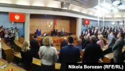 Konstitutivna sjednica novog saziva Skupštine Crne Gore, 23. septembar 2020.