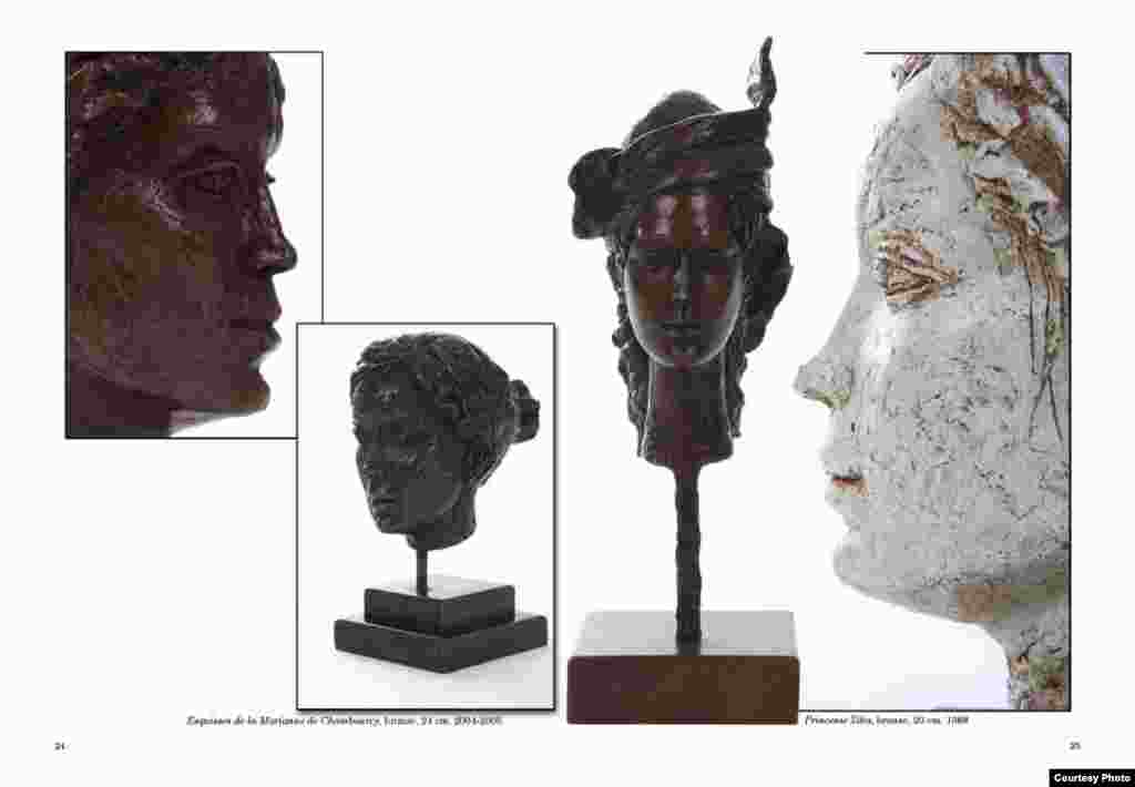 Муҷассамаи  сохтаи Амрӣ Аминов, муҷассамасози тоҷики муқими Фаронса. 