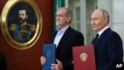 ირანისა და რუსეთის პრეზიდენტებმა 17 იანვარს გააფორმეს „ყოვლისმომცველი სტრატეგიული პარტნიორობის“ შეთანხმება