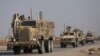 Vojna vozila SAD-a u Hasaki, Sirija 6. decembra, 2024. SAD je početkom decembra izveo više napada na skrovišta ostataka "Islamske države" u Siriji.