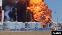 Пожар в Пролетарске. Август 2024 года