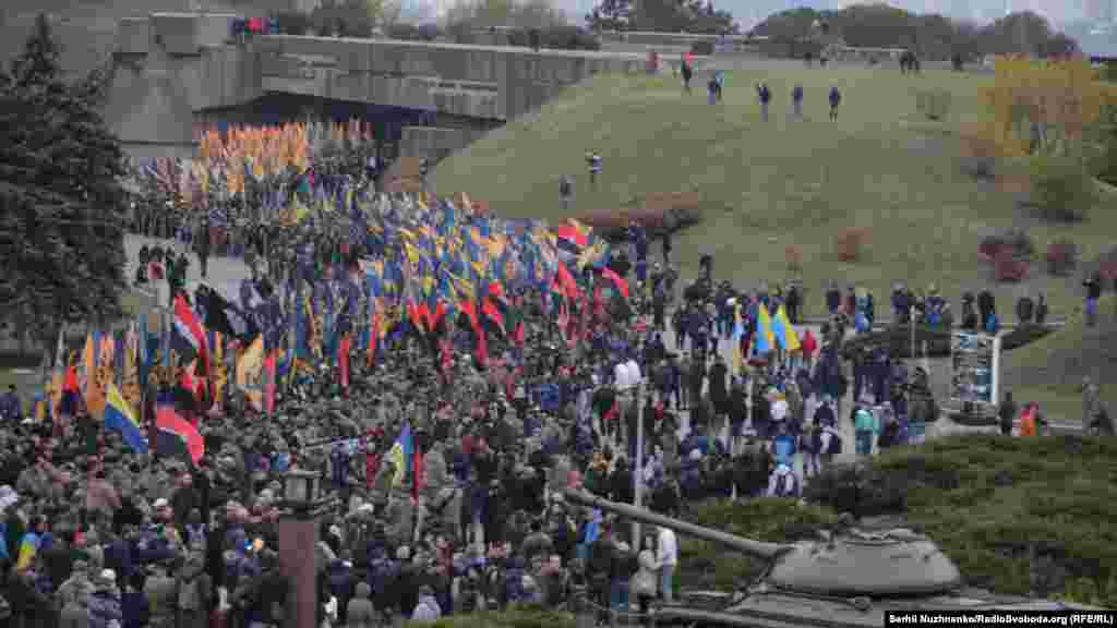 Марш цивільного корпусу «Азов»