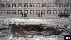 Авдіївка після обстрілу, 6 лютого 2017 року