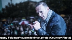 Алексей Навальный на встрече с избирателями