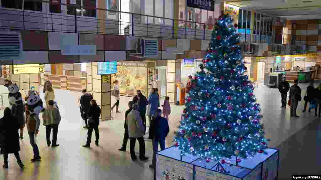 В терминале «А» Симферопольского аэропорта  