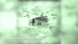 Відеокадри обстрілу Ізраїлем іранських цілей навколо столиці Сирії Відеокадри обстрілу Ізраїлем іранських цілей навколо столиці Сирії