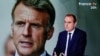 Francuski premijer Sebastijan Lekornu tokom gostovanja na televiziji France 2, dok je iza njega u pozadini slika predsednika Emanuela Makrona, 8. oktobar 2025.