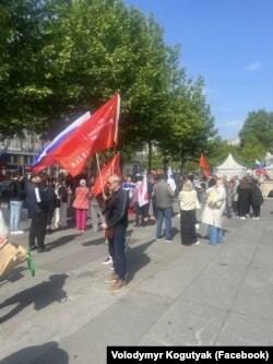 Проросійська акція «Безсмертний полк» у Парижі