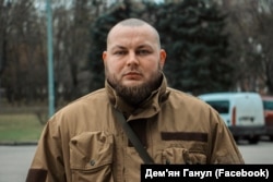 Місцевий активіст, лідер громадської організації «Вуличний фронт» Дем’ян Ганул