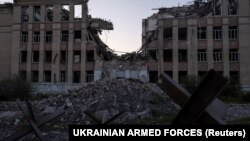 Руйнування внаслідок російських ударів у Костянтинівці, архівне фото