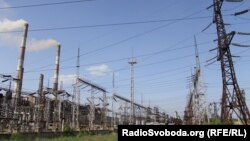 Луганська ТЕС у місті Щастя поблизу Луганська