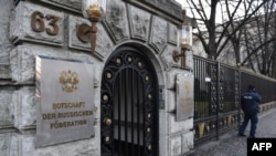 Germany has expelled 40 staff members from Russia's Berlin embassy since the invasion of Ukraine in February.