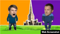 Скриншот із кліпу Семена Слепакова