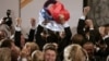 The Russian delegation cheers Sochi's selection in July 2007 to host the 2014 Winter Olympics.
