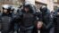 Задержания в Москве во время одной из протестных акций