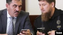 Юнус-Бек Евкуров и Рамзан Кадыров