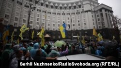 Мітинг власників автомобілів із єврономерами під кабінетом міністрів України, Київ, 11 липня 2018 року