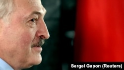 Authoritarian Belarusian leader Alyaksandr Lukashenka (file photo)