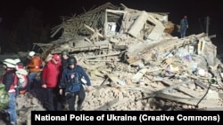 Наслідки російського удару по місцю дислокації правоохоронців у Харкові, 1 листопада 2024 року