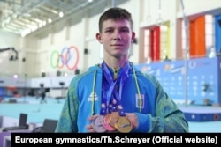 На чемпіонаті Європи Ілля Ковтун виборов 5 золотих нагород та 1 срібну