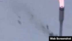 Снимок сделан во время старта ракеты с космодрома Байконур (Казахстан) в 2013 году