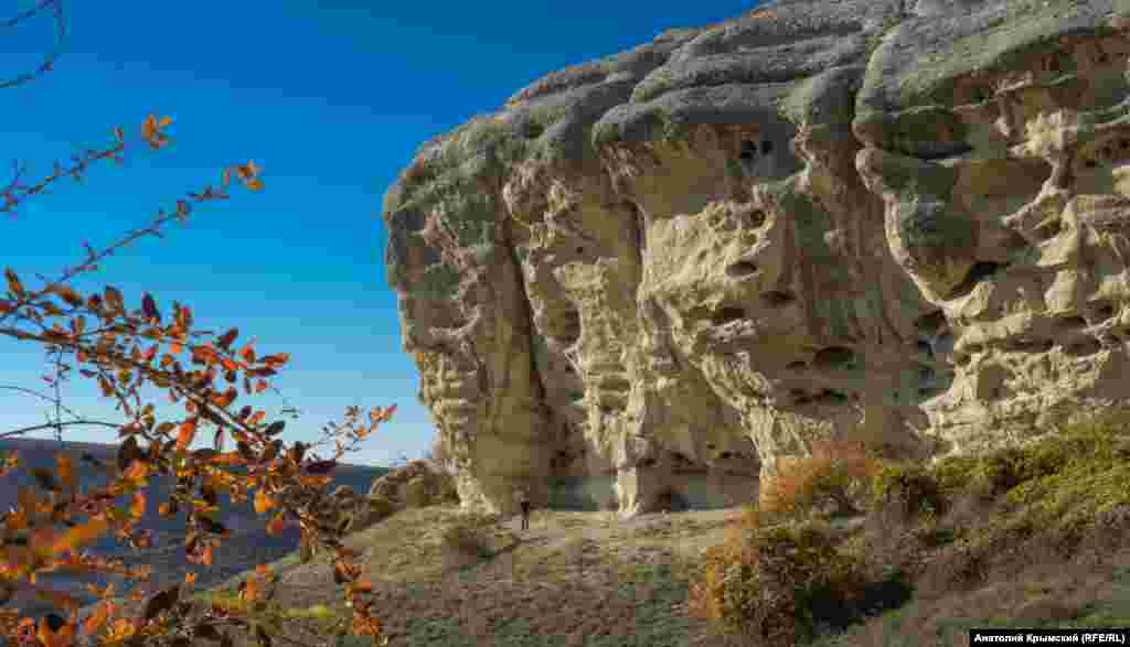 Характерные соты в скале – результат длительного выветривания. Ученые-геоморфологи считают, что сначала известняковая порода разрушалась под воздействием перепадов температуры, иссушения и увлажнения. Затем порода обрабатывалась мелкими песчинками, нанесенными ветром