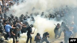 Сутички під Верховною Радою. 31 серпня 2015 року