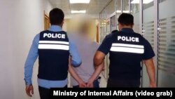 ერთ-ერთი დაკავებული არასრულწლოვანი, შინაგან საქმეთა სამინისტროს გავრცეებული მასალებიდან