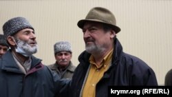 Главный редактор газеты Qırım Бекир Мамутов