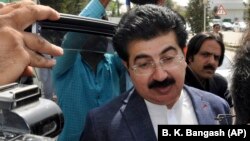 Pakistani Senate Chairman Sadiq Sanjrani (file photo)