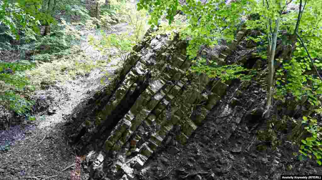 Пластинчатые берега Ускута. Протяженность реки – 12,7 километра