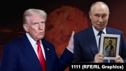 Коллаж ЛкС: Путин и Трамп