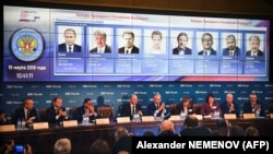 Заседание Центральной избирательной комиссии России