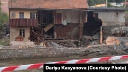 Зруйнований повінню будинок. Льондек-Здруй, Польща, 18 вересня 2024