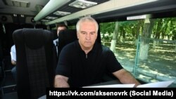 Подконтрольный РФ глава Крыма Сергей Аксенов