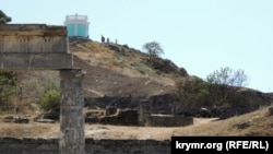 Руїни стародавнього Пантікапею у Криму, 11 серпня 2017