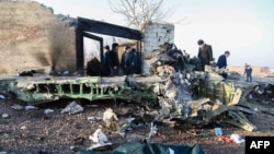 Фотогалерея: український авіалайнер розбився в Ірані. Всі пасажири та члени екіпажу загинули