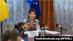 Марина Порошенко, голова Українського культурного фонду, дружина президента України Петра Порошенка