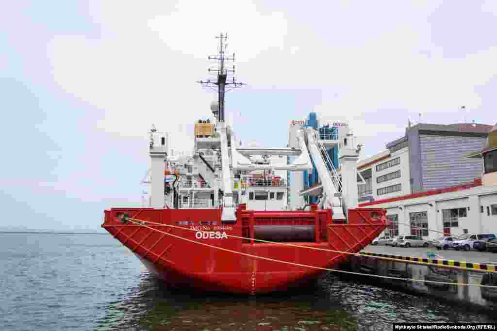 На борту судна вже є новий домашній порт – Одеса