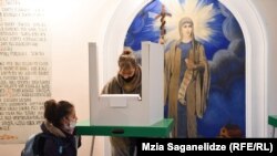 На одній із виборчих дільниць у Грузії