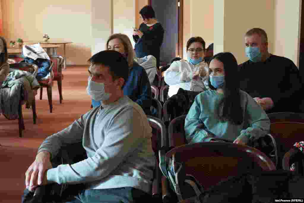 Tatarstan -- Kazan -- Planned Anti-Corruption Event Disrupted by police -- Russian opposition politician Yulia Galyamina -- 12Feb2022